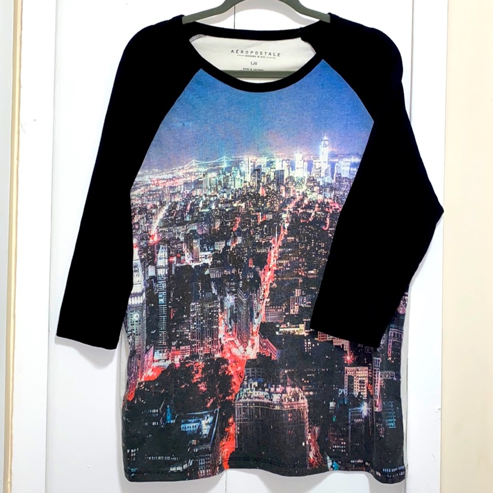 Baseball Style Tee - Men’s Large